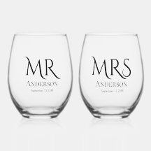 Mr et Mme Typographie de mariage pour jeunes marié