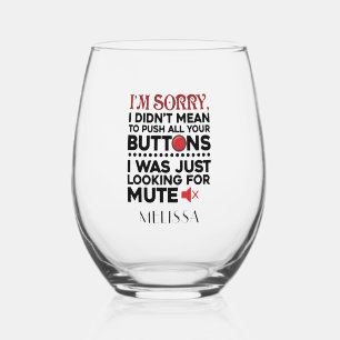 Verre À Vin Sans Pied N'a pas voulu pousser vos boutons de citation sarc