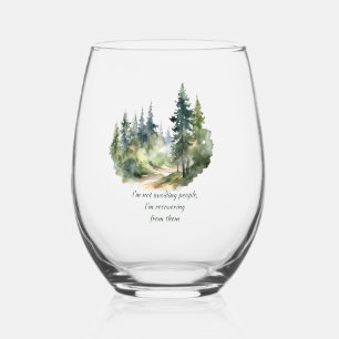 Verre À Vin Sans Pied Ne pas éviter les gens dont je me remets