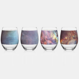 Verre À Vin Sans Pied Nébuleuse d'Orion Messier 78 Photo de l'espace rée