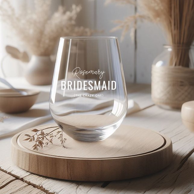 Verre À Vin Sans Pied Nom de la proposition d'aide-ménée amusante (Créateur téléchargé)