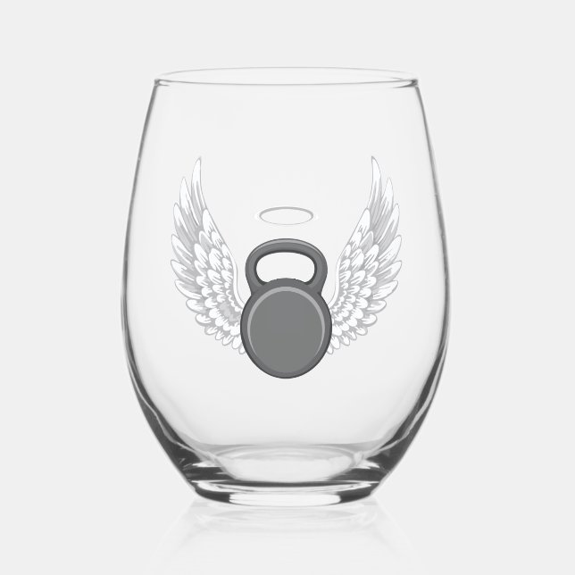Verre À Vin Sans Pied Paradis des kettlebells (Verso)