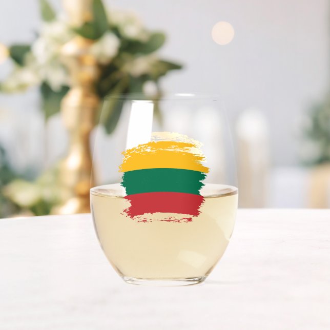 Verre À Vin Sans Pied pavillon lituanien (Insitu (Mariage))