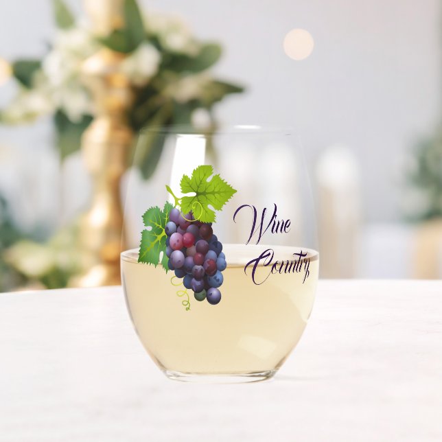 Verre À Vin Sans Pied Pays du vin (Insitu (Mariage))