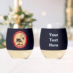 Verre À Vin Sans Pied Père Noël - 1er Escadron de transport aérien polai