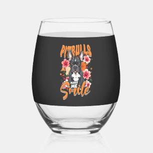 Verre À Vin Sans Pied Pitbull Pitbulls