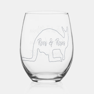 Verre à vin sans pied pour enterrement de vie de j