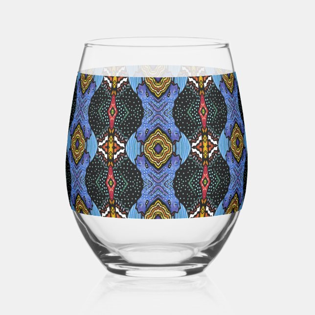 Verre À Vin Sans Pied Pourcentage dynamique (Recto)