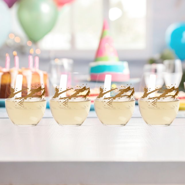 Verre À Vin Sans Pied Reflet de la Vierge (Insitu (Anniversaire))