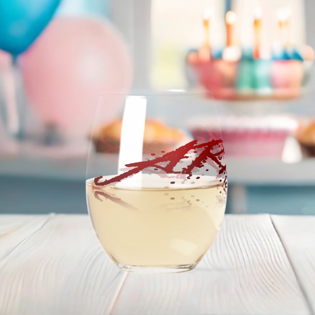 Verre À Vin Sans Pied Réflexion de Aries (Insitu (Baby Shower))