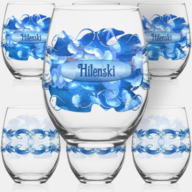 Verre À Vin Sans Pied San Francisco Aquarium Jellyfish 0925 (Créateur téléchargé)