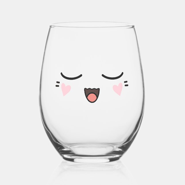 Verre À Vin Sans Pied Serene (Recto)
