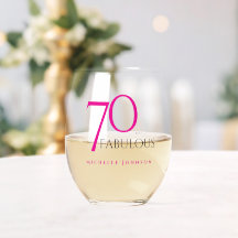 Soixante-dix ans et Fabuleux Anniversaire minimal 
