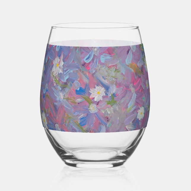 Verre À Vin Sans Pied Spring Wonderland (Recto)