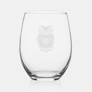 Verre À Vin Sans Pied T-shirt graphique vectoriel d'Amérique Cottagecore