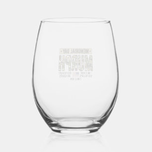 Verre À Vin Sans Pied T-shirt vectoriel vintage pour entraînement Murph