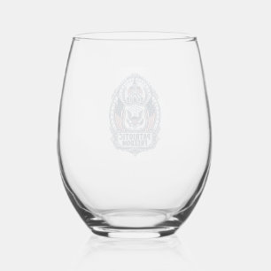 Verre À Vin Sans Pied Tee-shirt graphique vectoriel Camp de l'Église pat