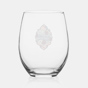 Verre À Vin Sans Pied Tee-shirt graphique vectoriel de jardin de campagn