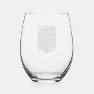 Verre À Vin Sans Pied Tee-shirt graphique vectoriel feuilles d'automne p