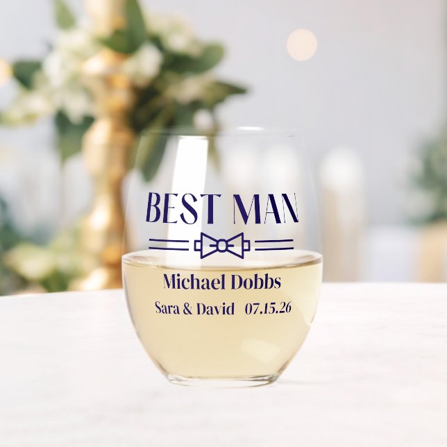 Verre À Vin Sans Pied Témoin (Insitu (Mariage))