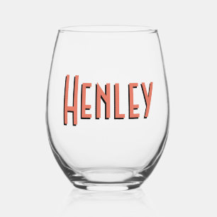 Verre À Vin Sans Pied Terracotta 3D Minimaliste Nom moderne