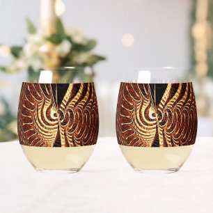 Verre À Vin Sans Pied Tigre