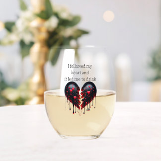 Verre À Vin Sans Pied Toutes les routes mènent ici