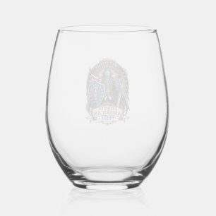 Verre À Vin Sans Pied Vampire Patriotique Liberté Seigneur Horreur Monst