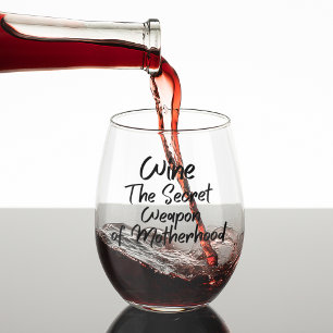 Verre À Vin Sans Pied Vin l'arme secrète de la maternité