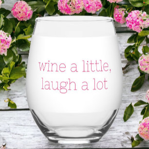 Verre À Vin Sans Pied Vin un peu rire un lot amusant