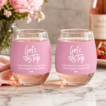 Voyage de filles Créer des souvenirs Rose