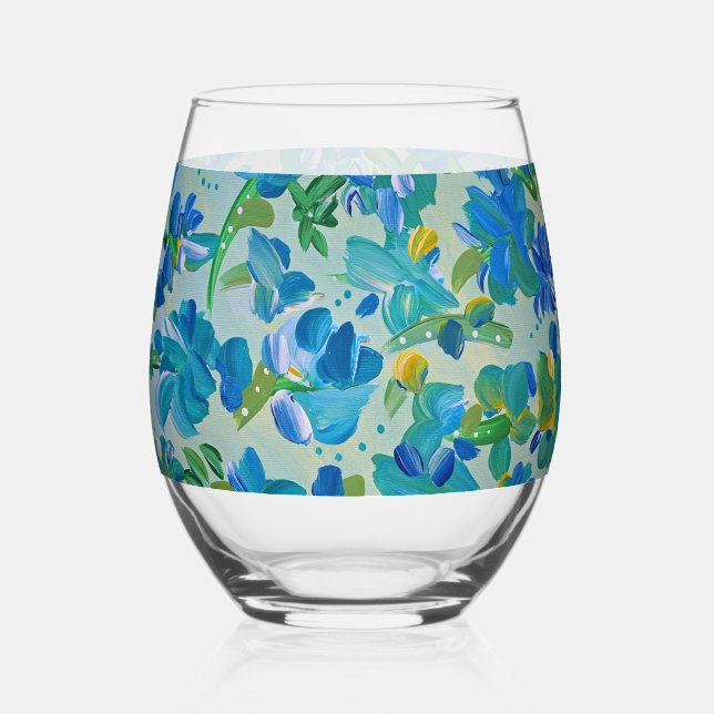 Verre À Vin Sans Pied Wisteria Dream (Recto)