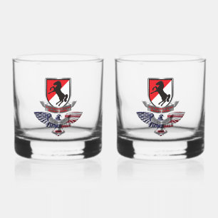 Verre À Whisky 11e régiment de cavalerie blindée ACR