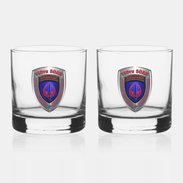 Verre À Whisky 160e Régiment d'aviation des opérations spéciales  (Recto)