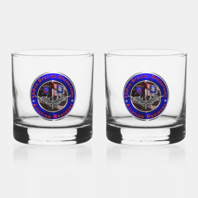 Verre À Whisky 160e Régiment d'aviation des opérations spéciales  (Recto)