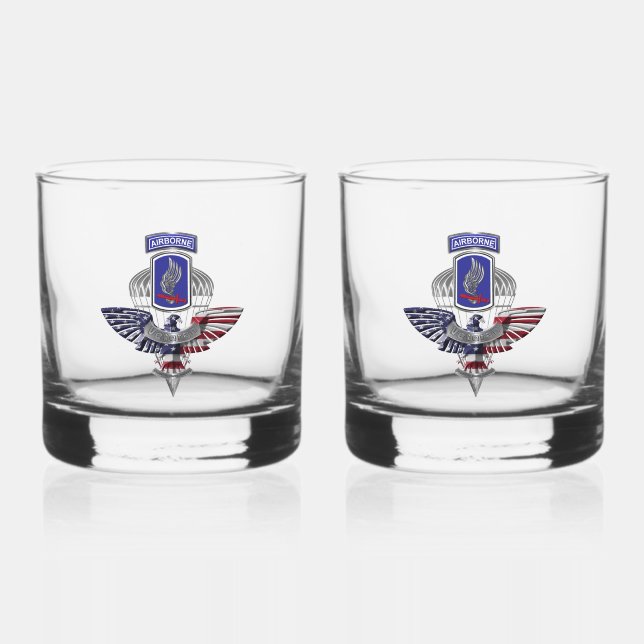 Verre À Whisky 173e brigade aéroportée (Recto)