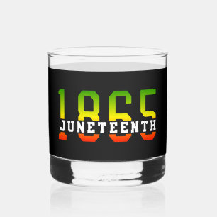 Verre À Whisky 1865, 1865, fête de la liberté noire