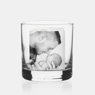 Verre À Whisky 2 Photo personnalisé double face