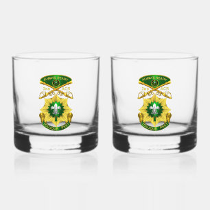 Verre À Whisky 2e Régiment de cavalerie blindée ACR
