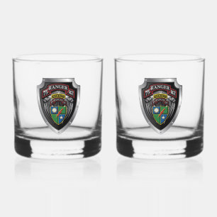 Verre À Whisky 3e Bataillon du 75e Régiment de Rangers