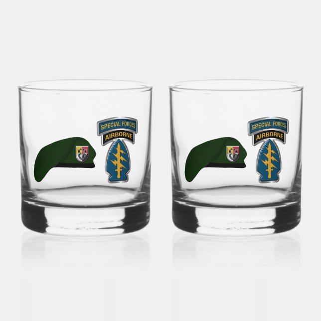 Verre À Whisky 3e Groupe des forces spéciales (Recto)