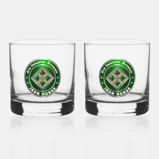 Verre À Whisky 4e division d'infanterie (Recto)