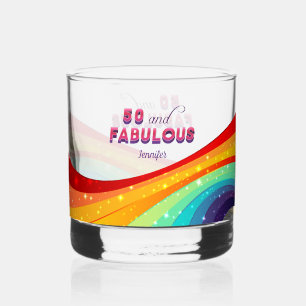 Verre À Whisky 50 et fabuleux Rainbow Custom 50e anniversaire