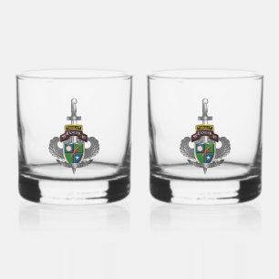 Verre À Whisky 75e Régiment de Rangers Afghanistan Vétéran