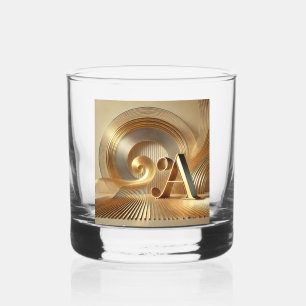 Verre À Whisky A Harmonie dorée Whisky