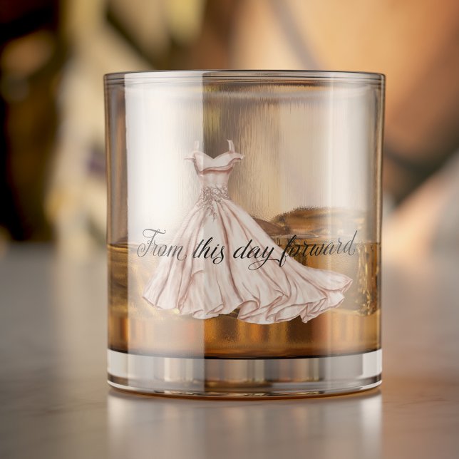 Verre À Whisky À Partir De Ce Jour De Voyage Élégante Robe De Mar (Créateur téléchargé)