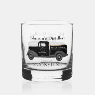 Verre À Whisky Accueil Bar Fun Moonshine Rocks Whiskey Glass