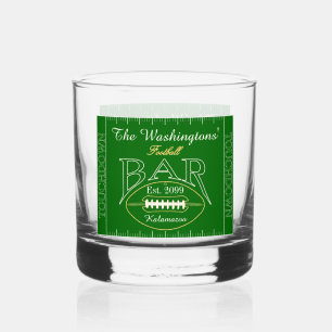 Verre À Whisky Amusants American Football Bar Drinkware Rocks