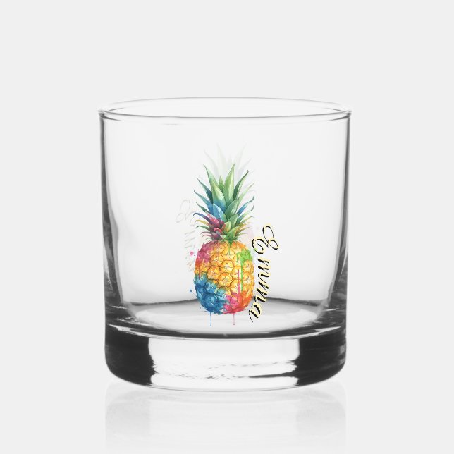Verre À Whisky Ananas (Recto)