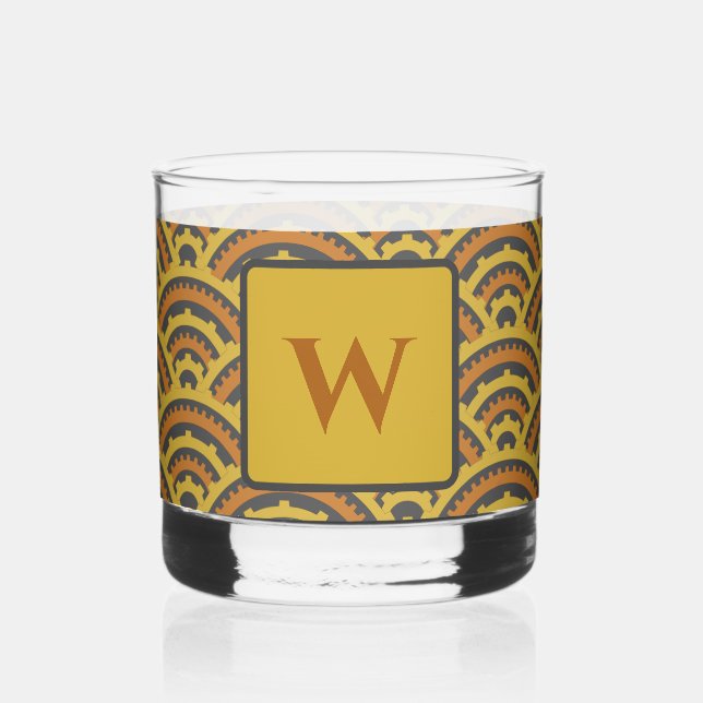 Verre À Whisky Arches temporelles (Recto)